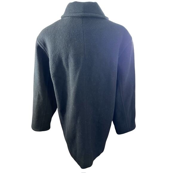 "LESLIE FAY" Wool Blend Double Breasted Women's Coat SZ 10 Preppy Old Money - Picture 3 of 14